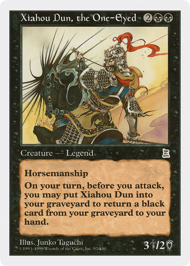 Xiahou Dun, the One-Eyed (092) - Portal Three Kingdoms