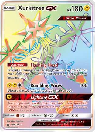 Xurkitree GX (160) Holofoil - Ultra Prism