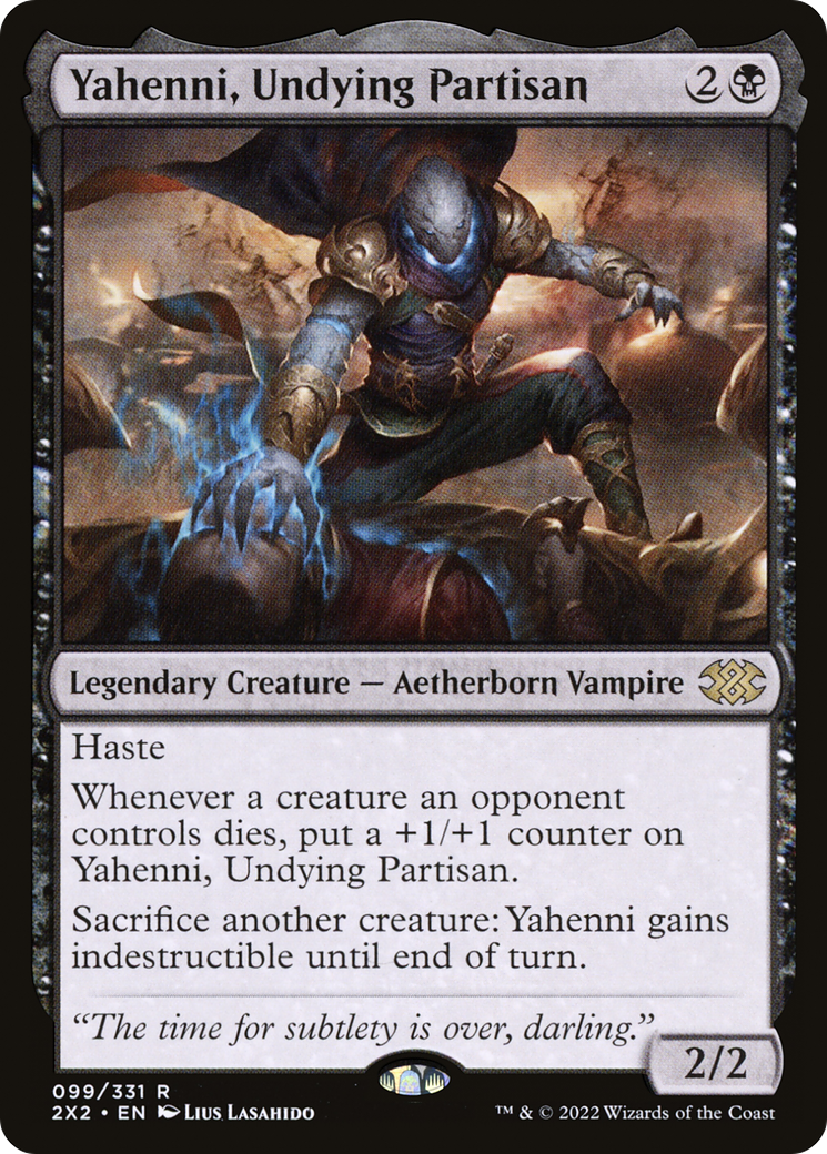Yahenni, Undying Partisan (099) Foil - Double Masters 2022