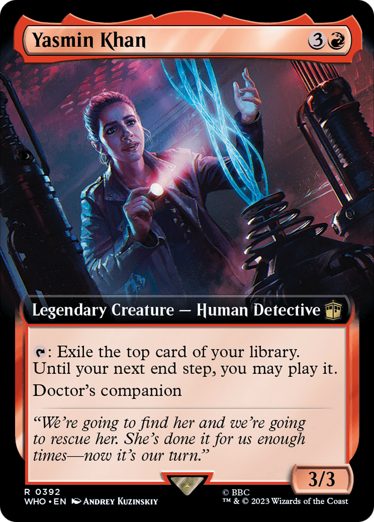 Yasmin Khan (Extended Art) (392) Foil - Doctor Who