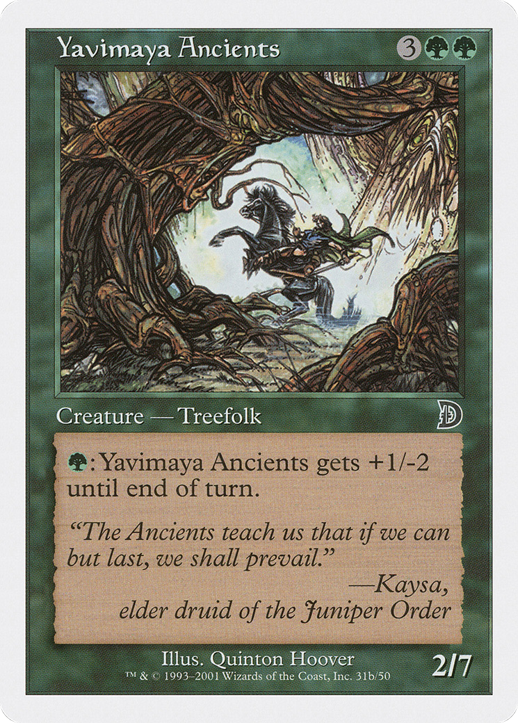 Yavimaya Ancients (31b) - Deckmasters