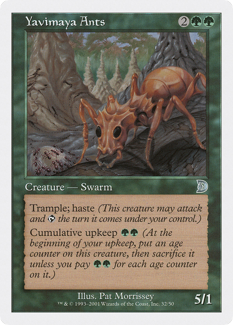 Yavimaya Ants (032) - Deckmasters