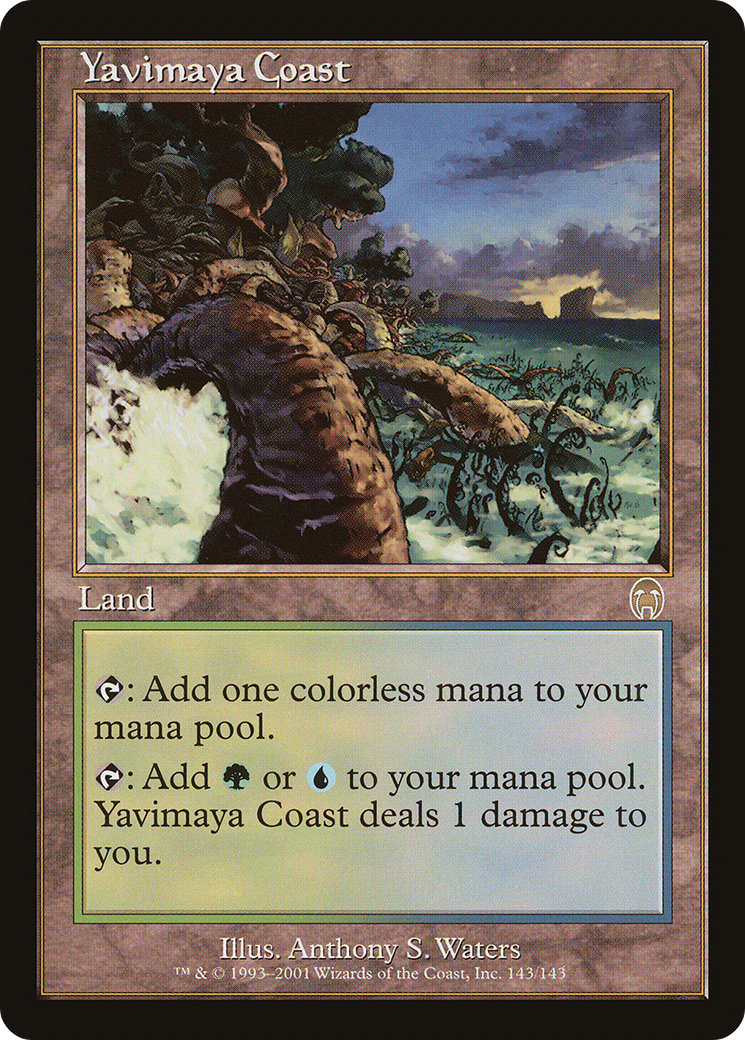 Yavimaya Coast (143) Foil - Apocalypse