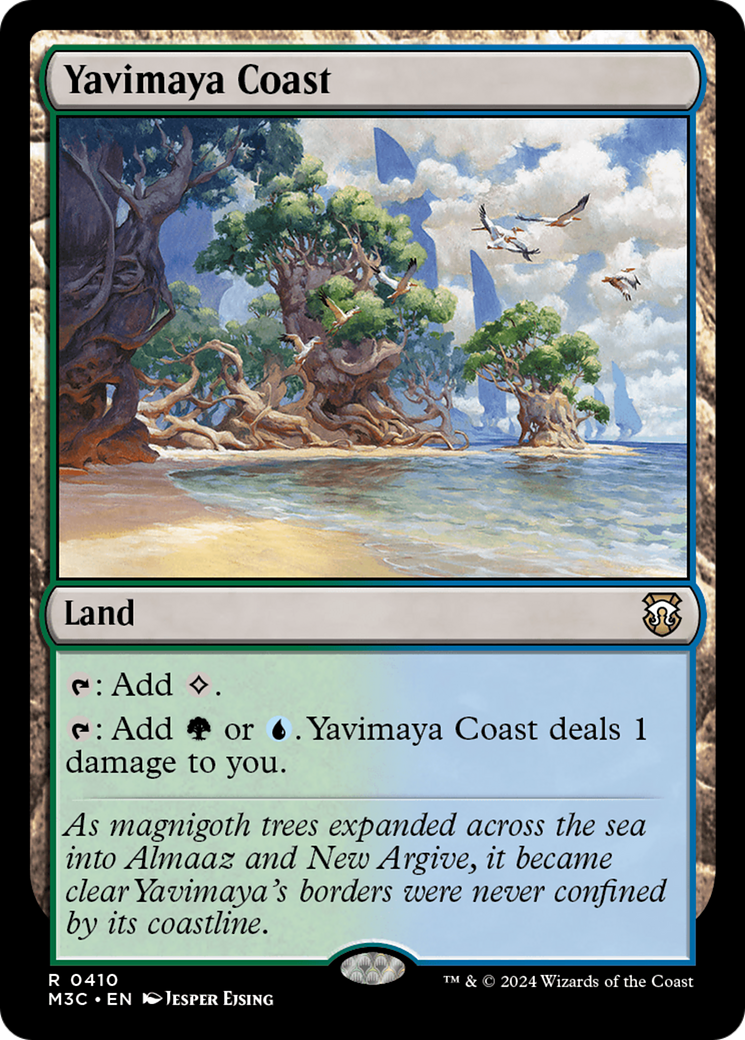 Yavimaya Coast (410) - Commander: Modern Horizons 3