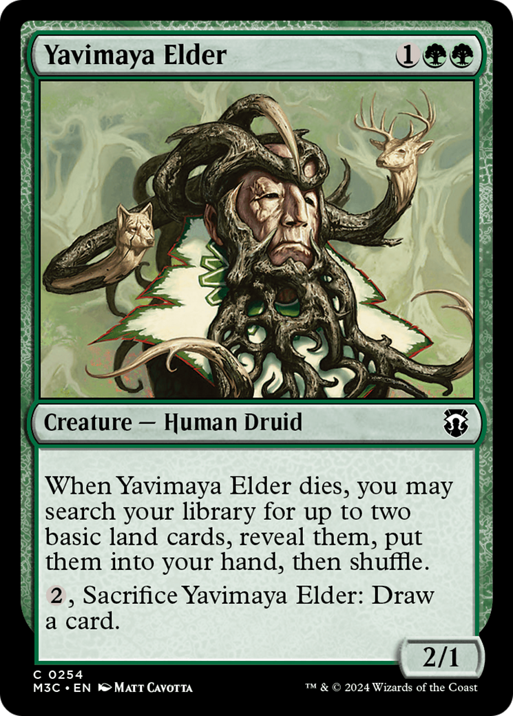 Yavimaya Elder (254) - Commander: Modern Horizons 3