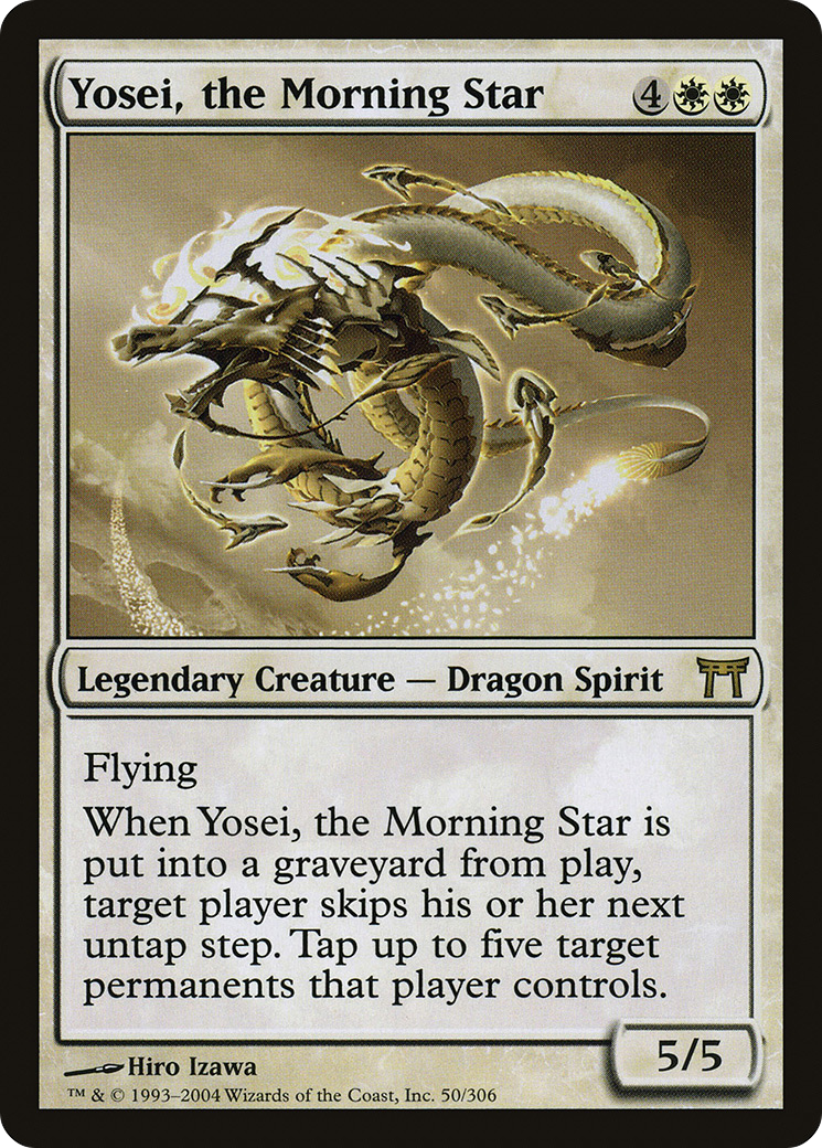 Yosei, the Morning Star (050) - Champions of Kamigawa