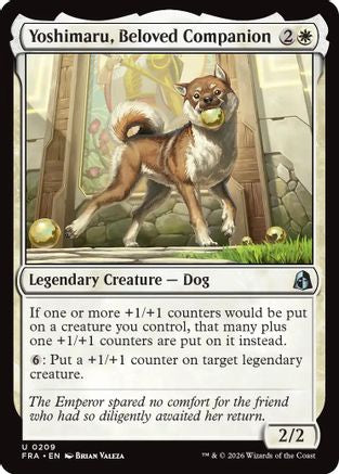 Yoshimaru, Beloved Companion (209) Foil - Reality Fracture