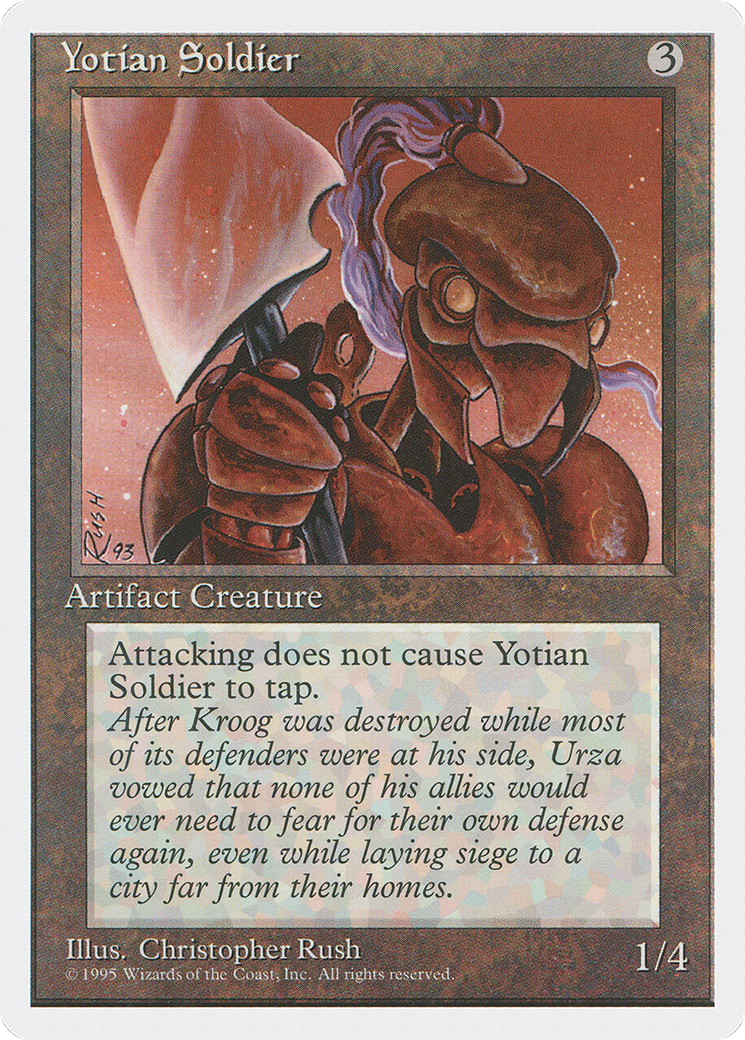 Yotian Soldier - Fourth Edition