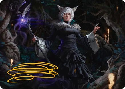 Y'shtola, Night's Blessed (021s) Gold-Stamped - Art Series: FINAL FANTASY