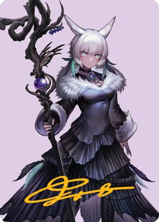 Y'shtola, Night's Blessed (053s) Gold-Stamped - Art Series: FINAL FANTASY