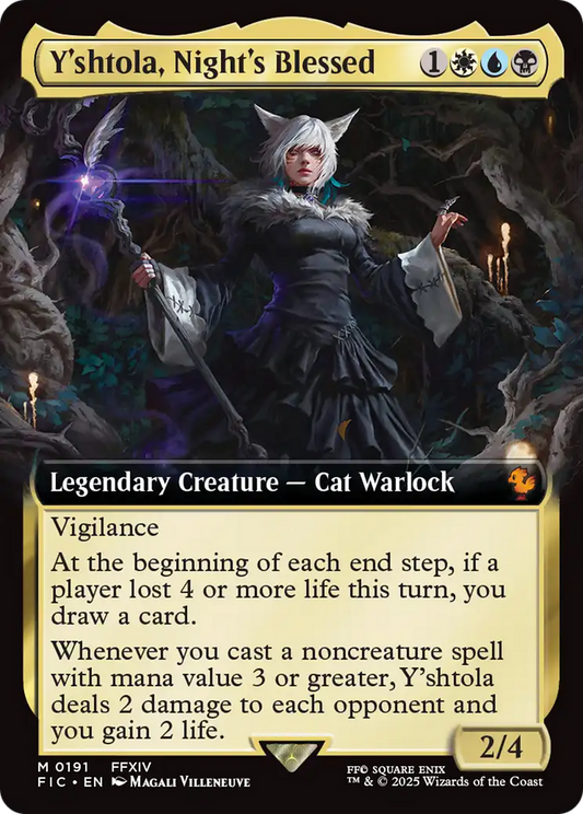 Y'shtola, Night's Blessed (Extended Art) (191) - Commander: FINAL FANTASY