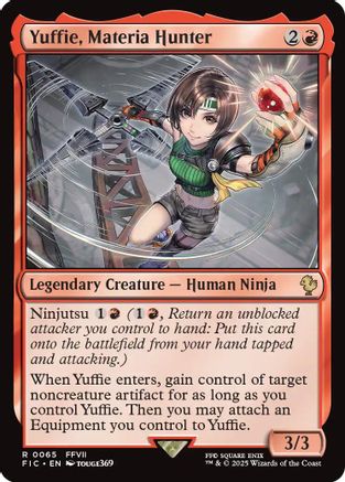 Yuffie, Materia Hunter (065) - Commander: FINAL FANTASY