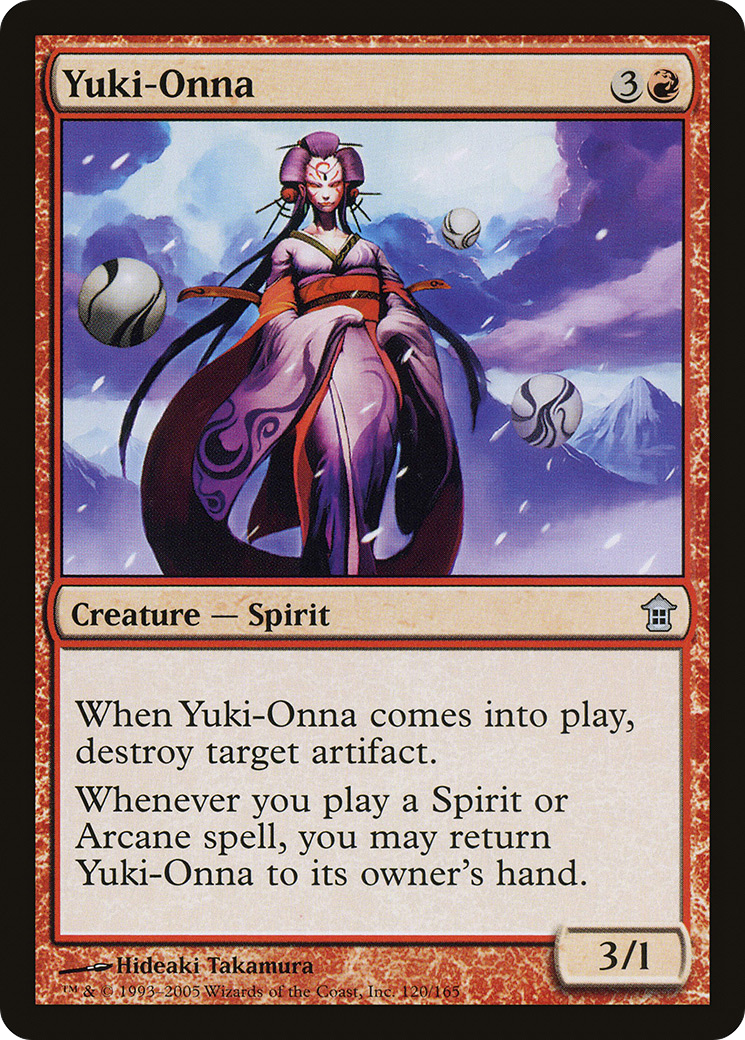Yuki-Onna (120) - Saviors of Kamigawa