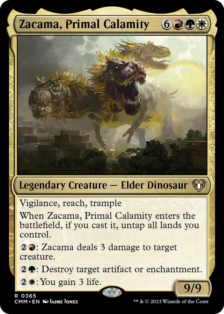 Zacama, Primal Calamity (365) - Commander Masters