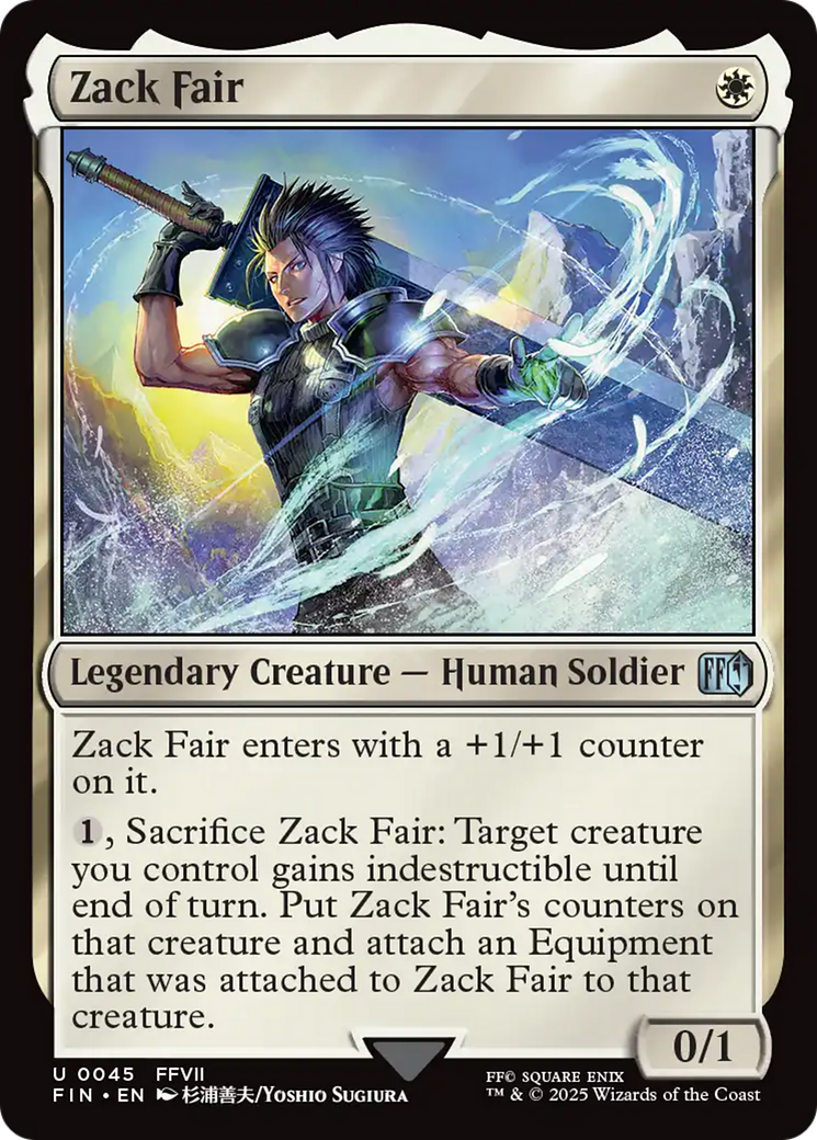 Zack Fair (045) Foil - FINAL FANTASY