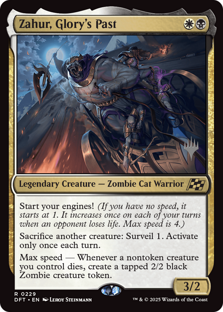 Zahur, Glory's Past (Promo Pack) (229) Foil - Aetherdrift