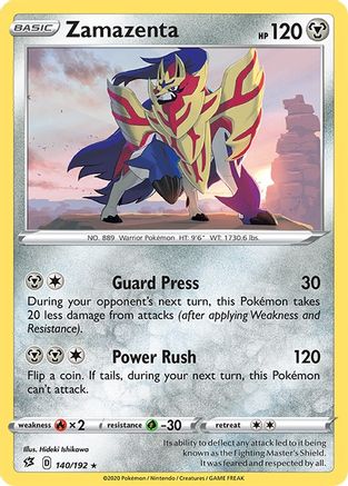 Zamazenta (140) Reverse Holofoil - Rebel Clash