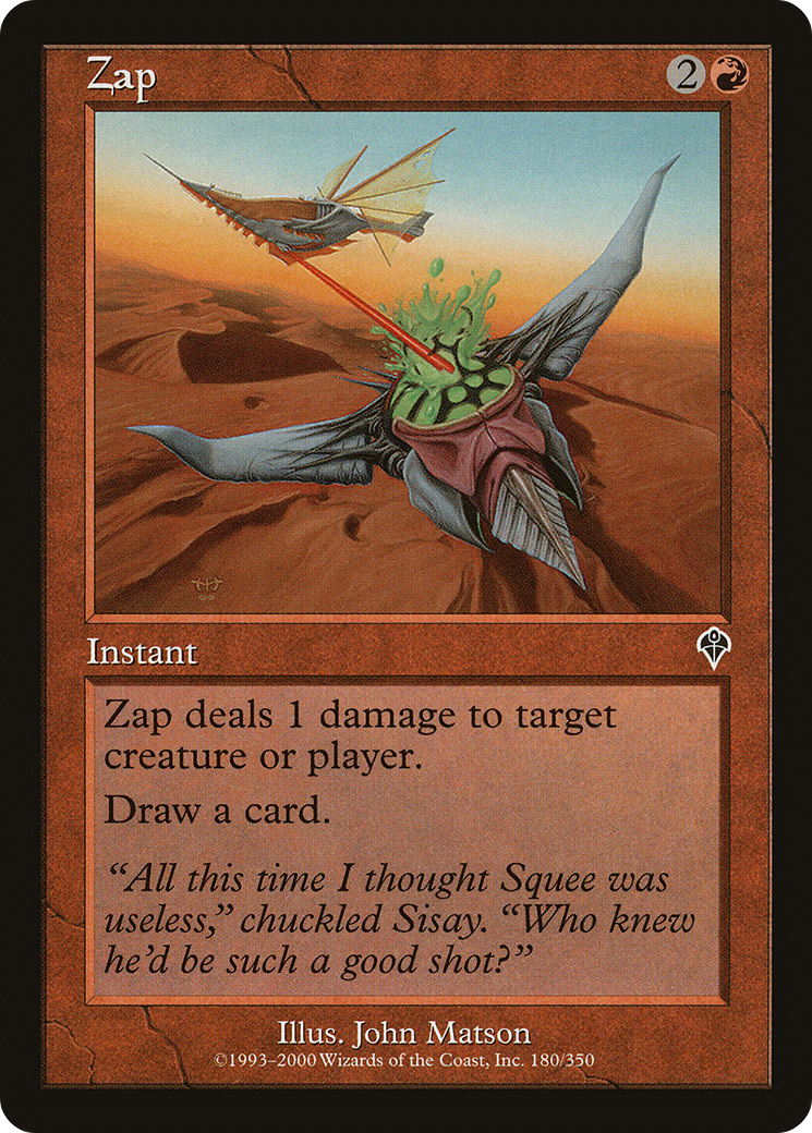 Zap (180) Foil - Invasion