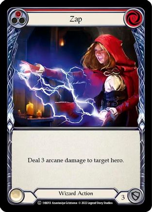 Zap (Red) (1HK013) - Blitz Deck: Historic Pack 1 - Kano