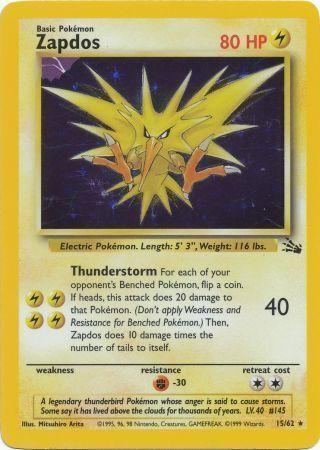 Zapdos (30) (Unlimited) - Fossil