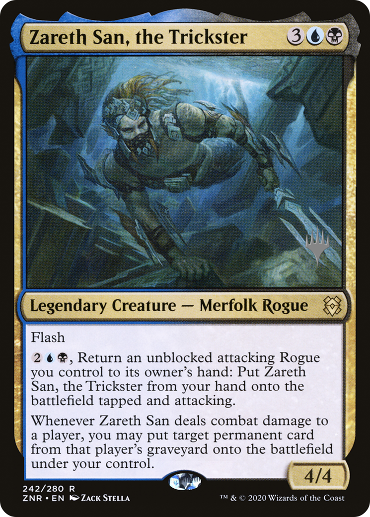 Zareth San, the Trickster (242) - Zendikar Rising Promos Foil