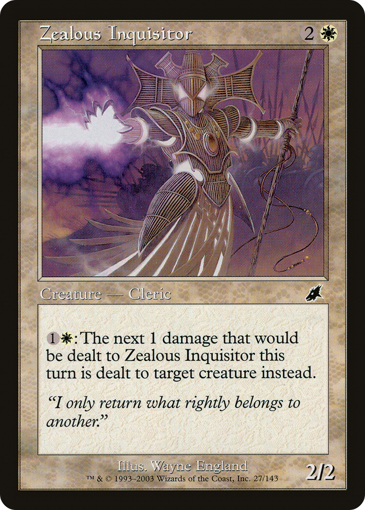 Zealous Inquisitor (027) - Scourge