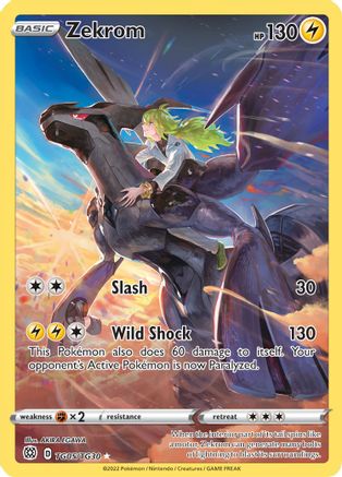 Zekrom (TG05) Holofoil - Brilliant Stars
