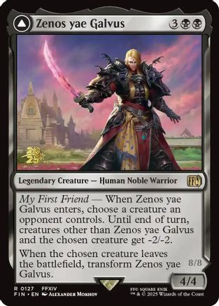 Zenos yae Galvus // Shinryu, Transcendent Rival (127) Foil - FINAL FANTASY
