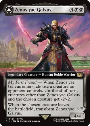 Zenos Yae Galvus // Shinryu, Transcendent Rival (Extended Art) (455) - FINAL FANTASY