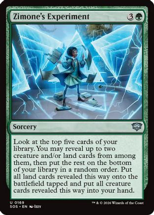 Zimone's Experiment (169) Foil - Secrets of Strixhaven