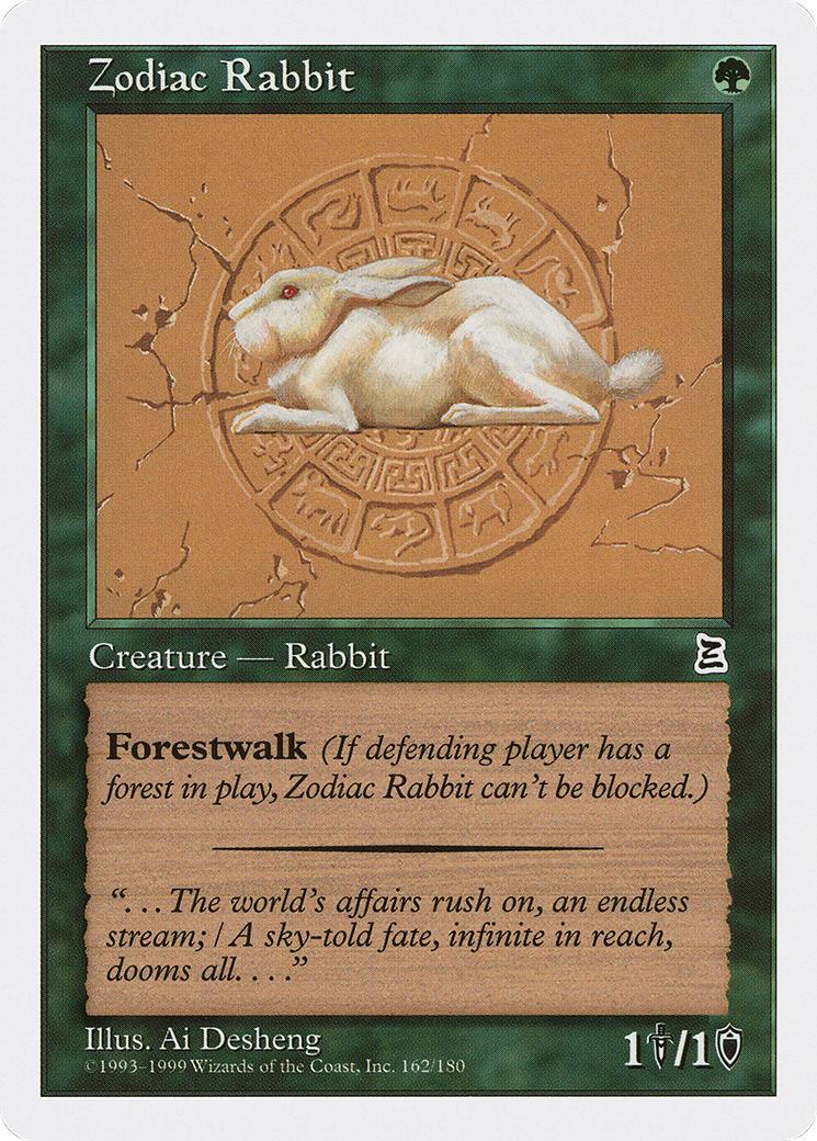 Zodiac Rabbit (162) - Portal Three Kingdoms