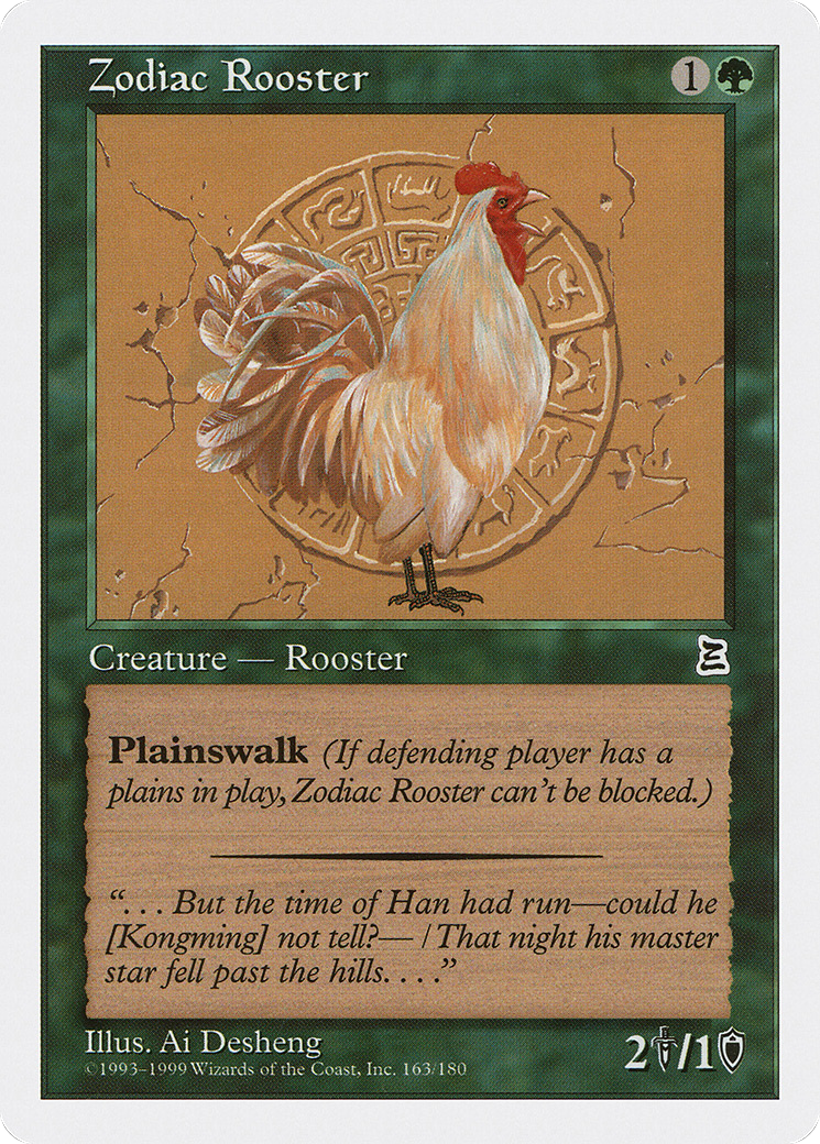 Zodiac Rooster (163) - Portal Three Kingdoms