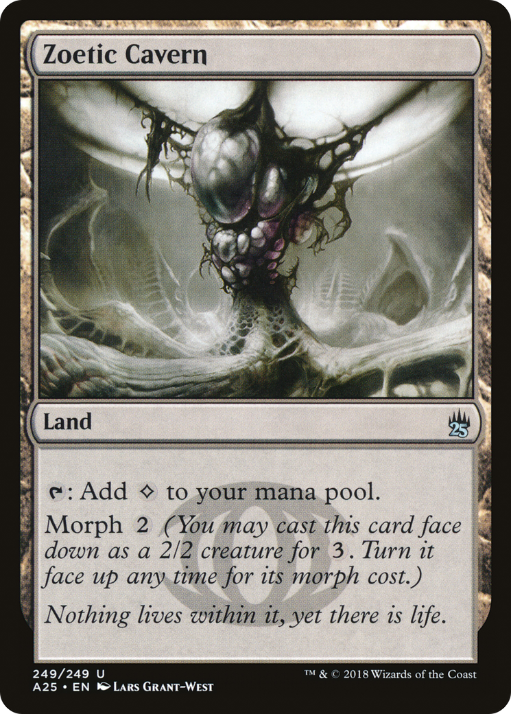 Zoetic Cavern (249) Foil - Masters 25