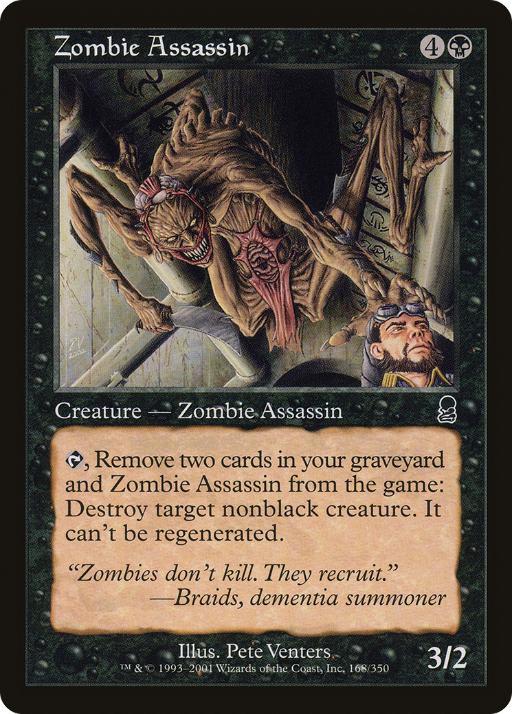 Zombie Assassin (168) Foil - Odyssey