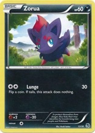 Zorua (13) - Trainer Kit: Excadrill & Zoroark