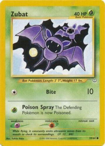 Zubat (59) (Unlimited) - Neo Revelation