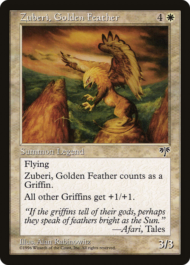 Zuberi, Golden Feather - Mirage