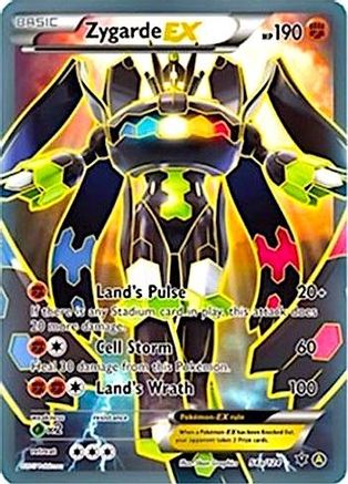 Zygarde EX (Full Art) (54a) Holofoil - Fates Collide
