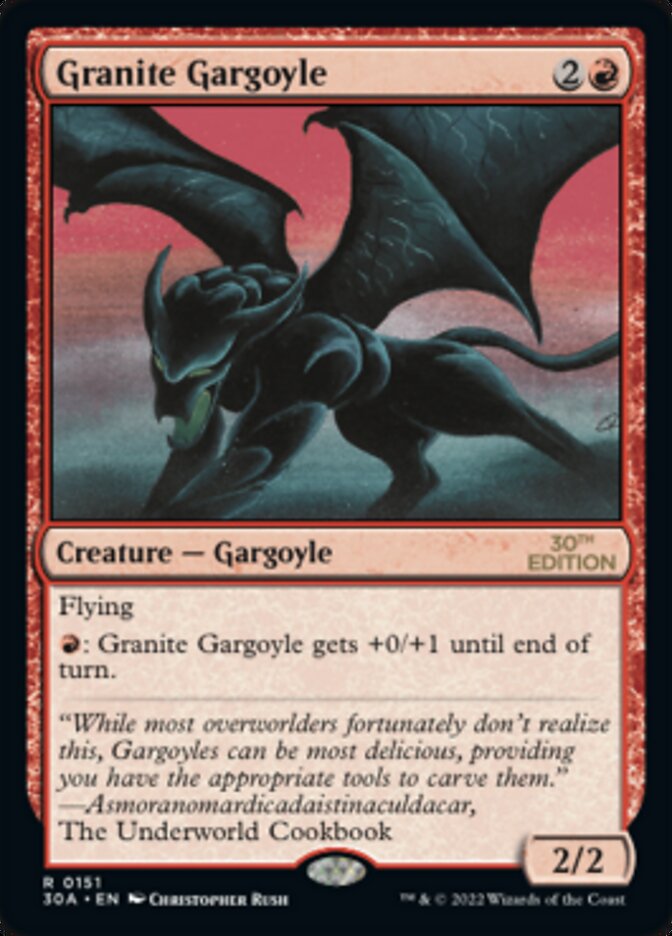Granite Gargoyle [30th Anniversary Edition] | Silver Goblin