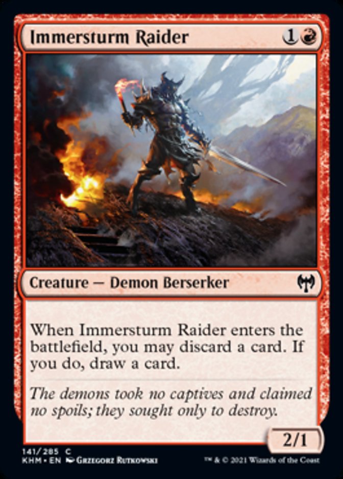 Immersturm Raider [Kaldheim] | Silver Goblin