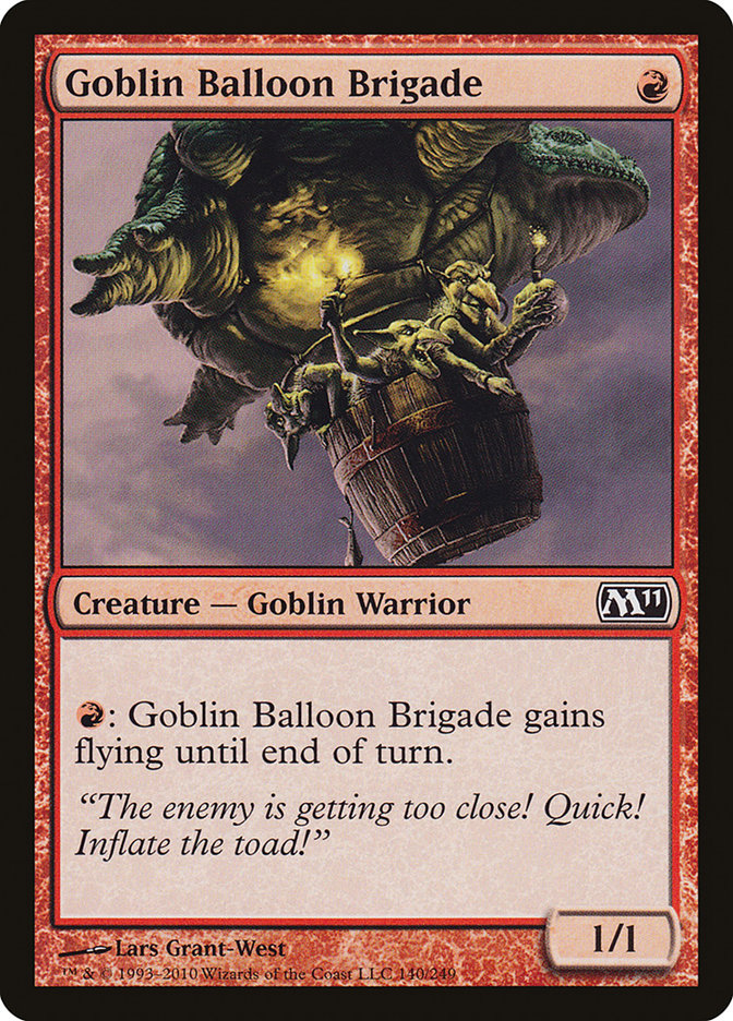 Goblin Balloon Brigade [Magic 2011] | Silver Goblin