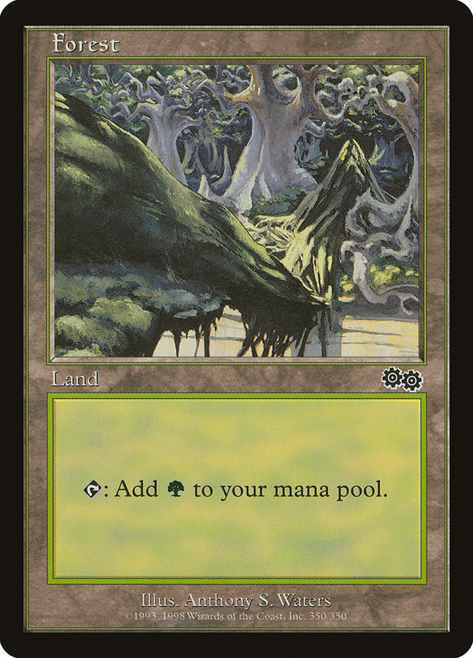 Forest (350) [Urza's Saga] | Silver Goblin