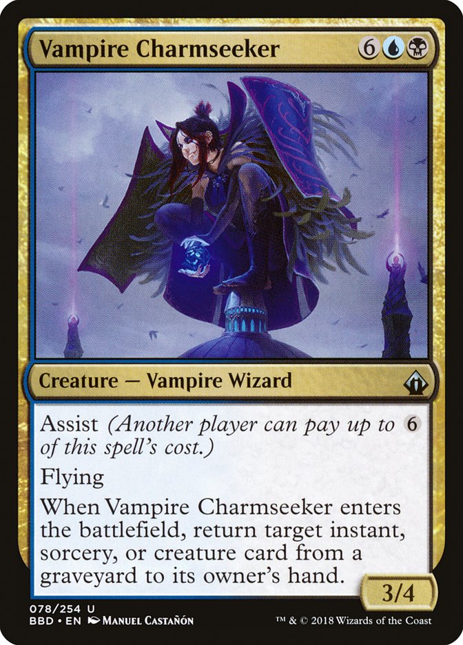 Vampire Charmseeker [Battlebond] | Silver Goblin