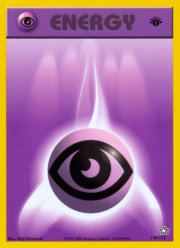 Psychic Energy (110/111) [Neo Genesis 1st Edition] | Silver Goblin