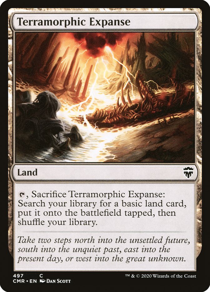 Terramorphic Expanse (497) [Commander Legends] | Silver Goblin