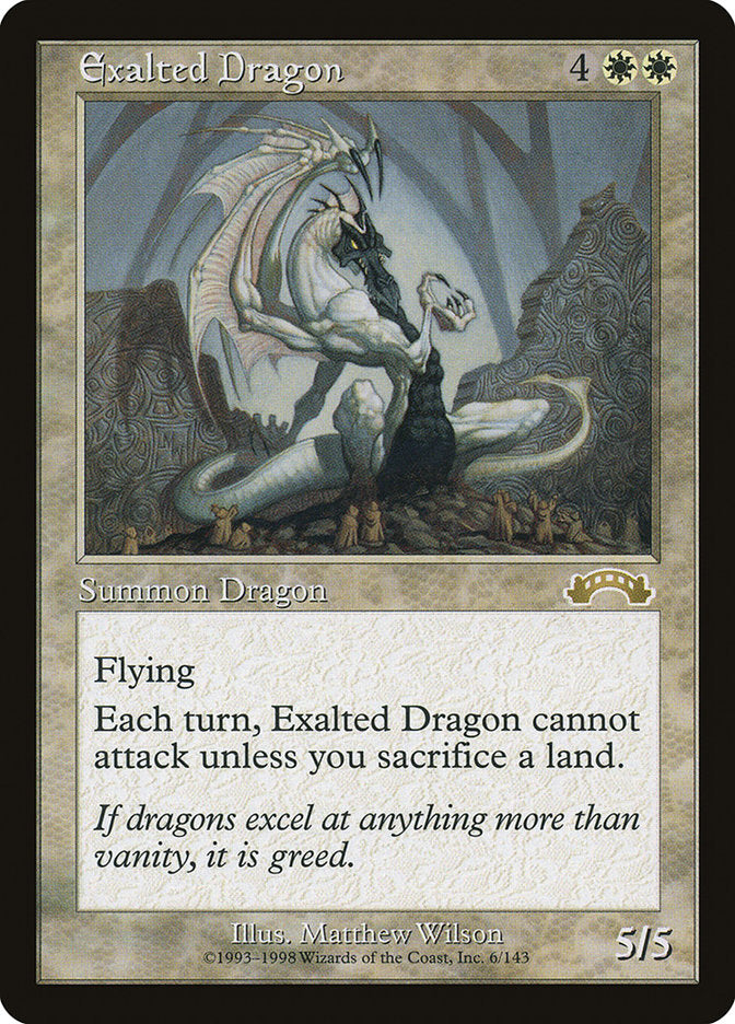 Exalted Dragon [Exodus] | Silver Goblin