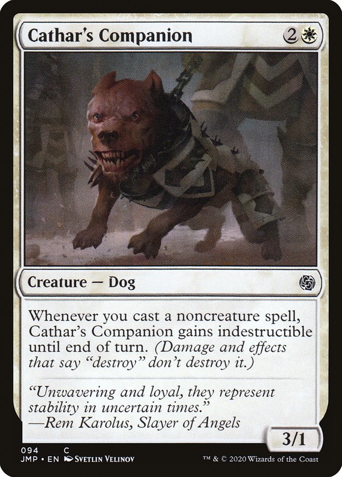 Cathar's Companion [Jumpstart] | Silver Goblin
