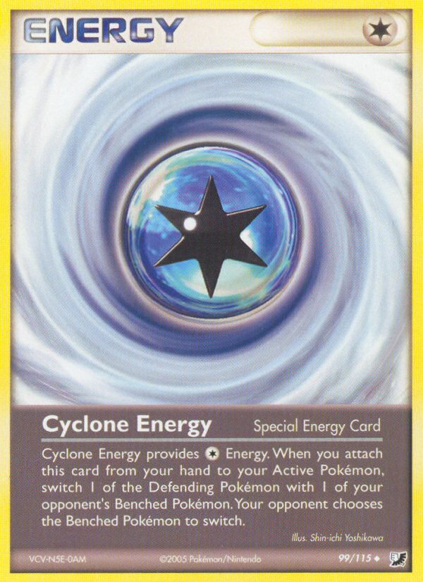 Cyclone Energy (99/115) [EX: Unseen Forces] | Silver Goblin
