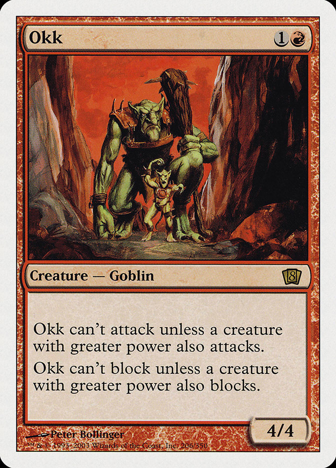 Okk [Eighth Edition] | Silver Goblin