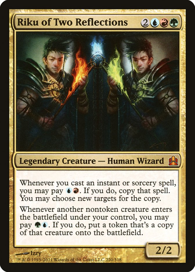 Riku of Two Reflections [Commander 2011] | Silver Goblin